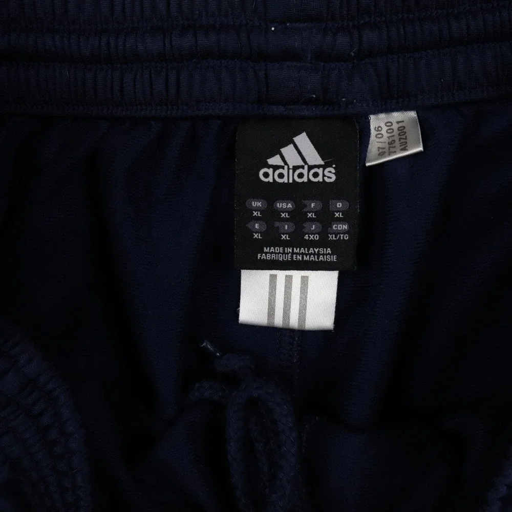 Adidas Pants Mens XL Activewear Track Wide Leg Gym Training Sports Athletic Blue